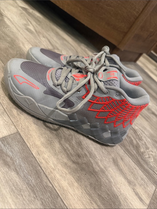 Puma Other - Lamelo Ball, Puma Gray and Coral Accent Sneakers (More in description)!